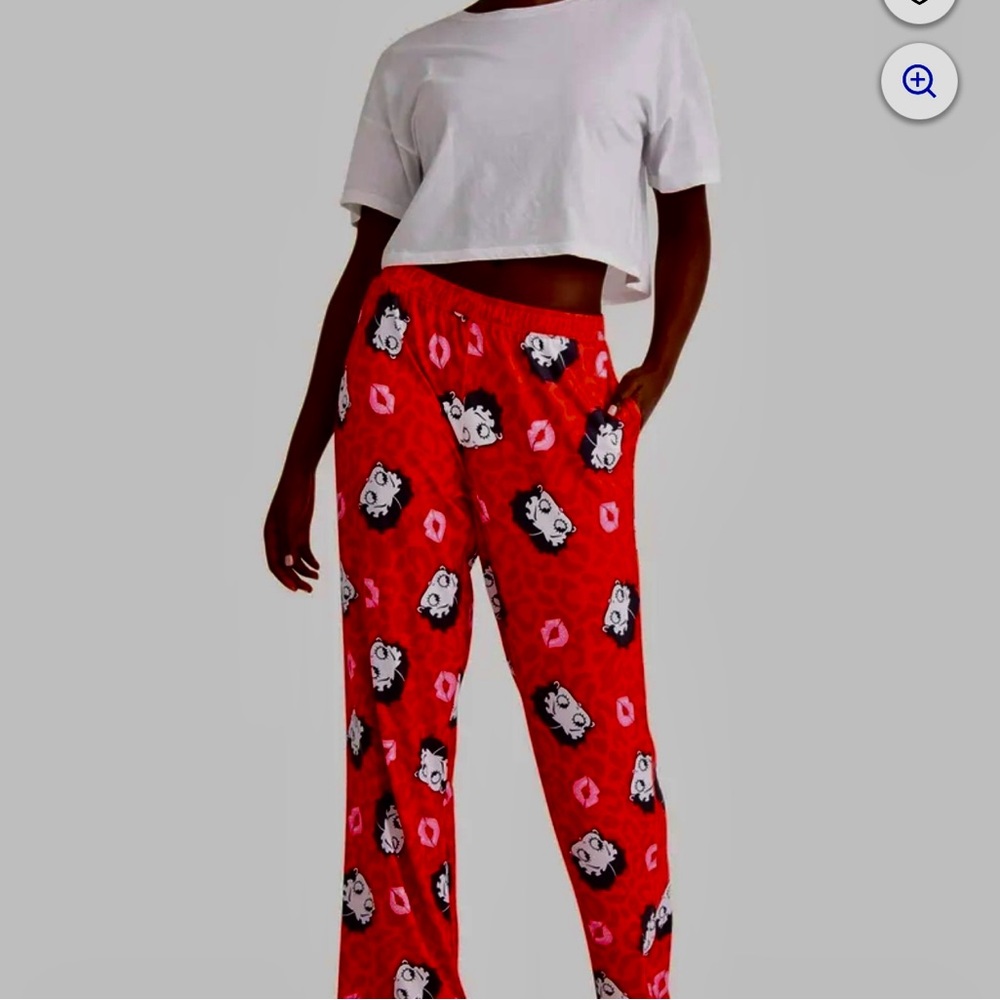 Betty Boop Pajama Pants 
Women XL